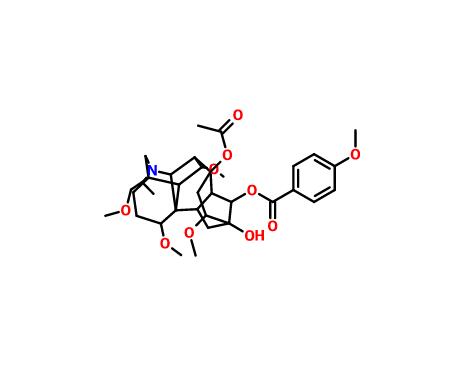 草烏甲素|79592-91-9 Bulleyaconitine A