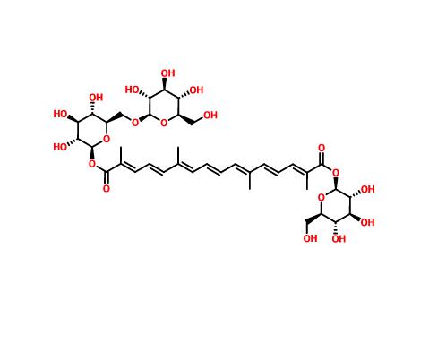 西紅花苷II 55750-84-0 Crocin II