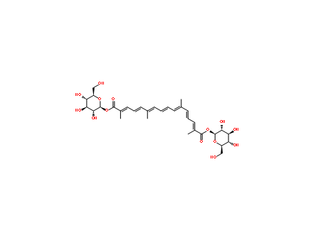 西紅花苷IV|55750-86-2